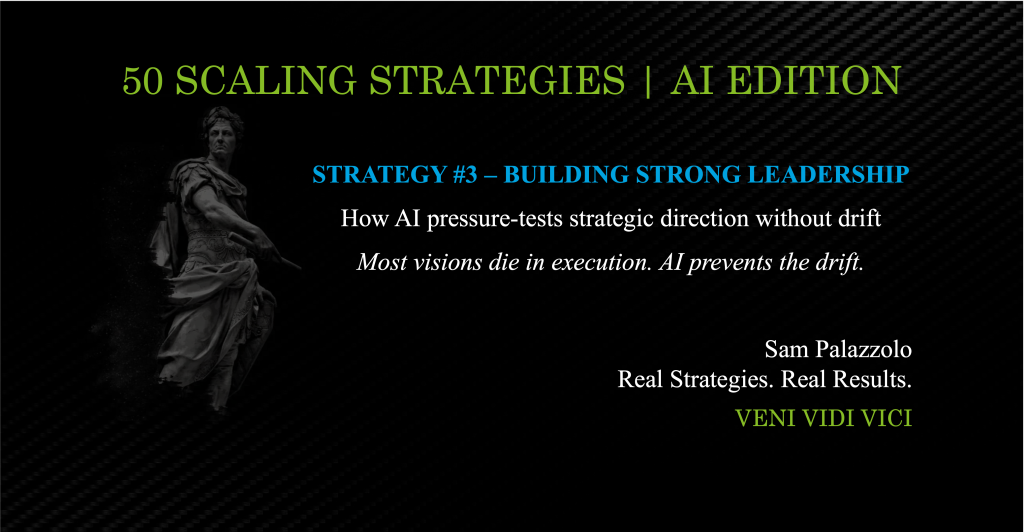 Building Strong Leadership with AI to Scale